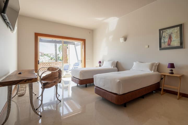 Slaapkamer 2 (kingsize of 2 tweelingen)