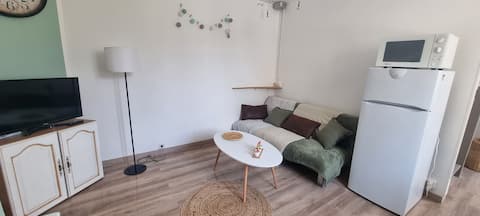 Airbnb performant: Townhouse with garden Paradis des Bulles⭐️⭐⭐ à Reims