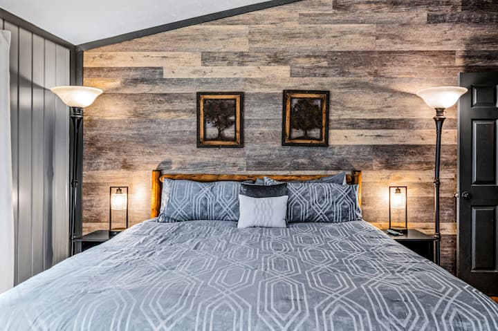 Krevat dopio "king".