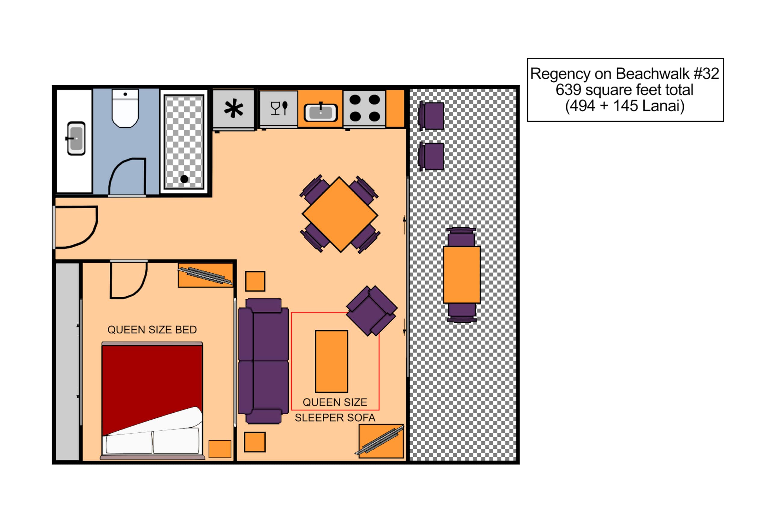 Condo in Honolulu · ★4.88 · 1 bedroom · 2 beds · 1 private bath - Image 18