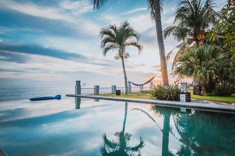 Luxurious & Tranquil Beachfront Oasis ~ ♛King Beds