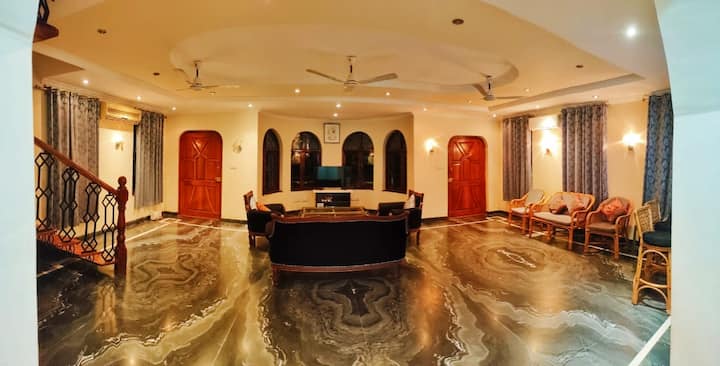 living room back view