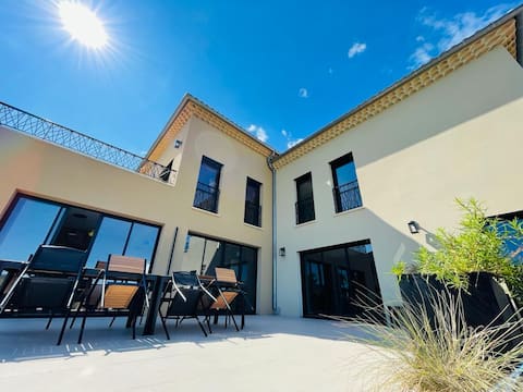 La villa de luxe en Ardèche