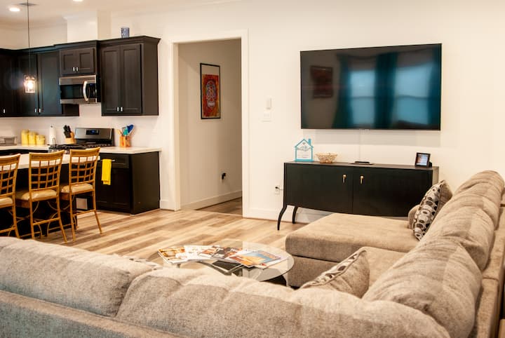 Twin Private Room/rooftop View/fast Wi-fi/tv - アメリカ ヒューストン