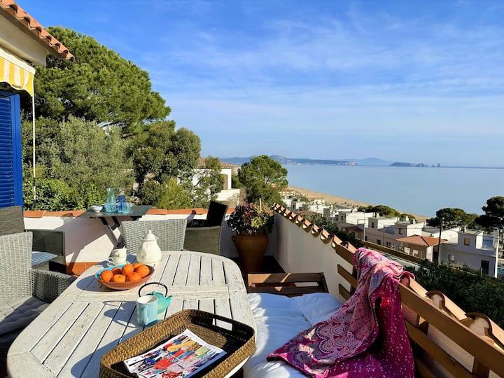 Appartement Avec Vue Mer. 6 Personnes Begur. - Sa Tuna
