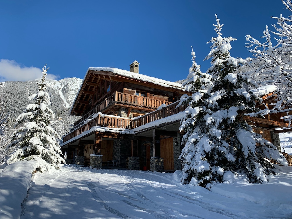 Chalet Ruitor, Chalet 500m2 luxurious with character