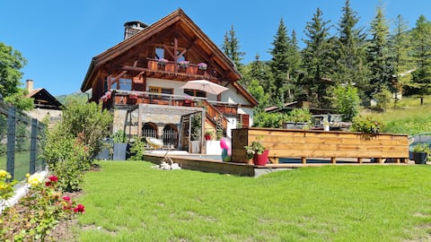 Chalet Serre Cambéou (pool & spa)