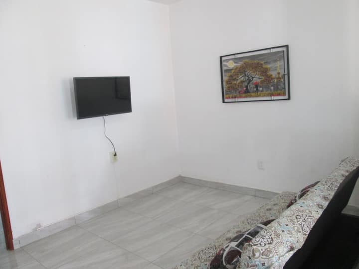 Მისაღები ოთახის ხედი.