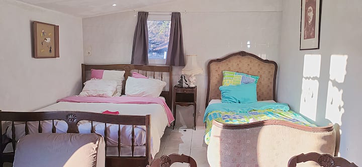 Легла в стаята за почивка