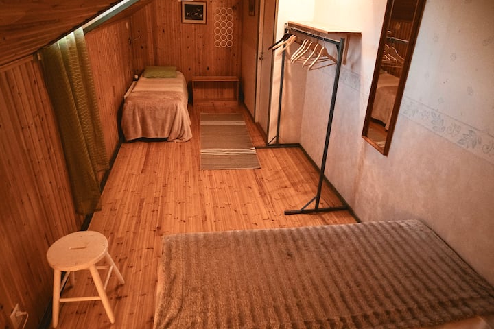 Chambre à l'étage 3
(3 personnes)