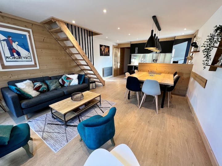 Renovated snow front duplex, mountain view Flats for Rent in