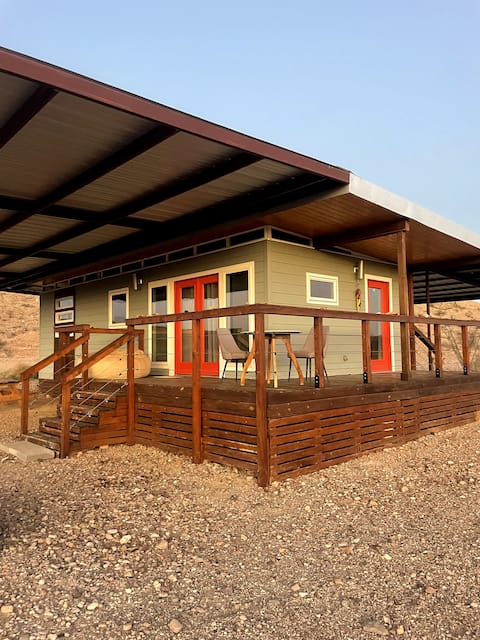 Modern house with hot tub close to park