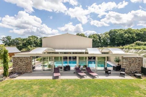 Écurie atypique : cottage with pool, SPAs