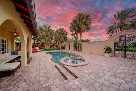 Mediterranean Villa With Direct Ocean Access