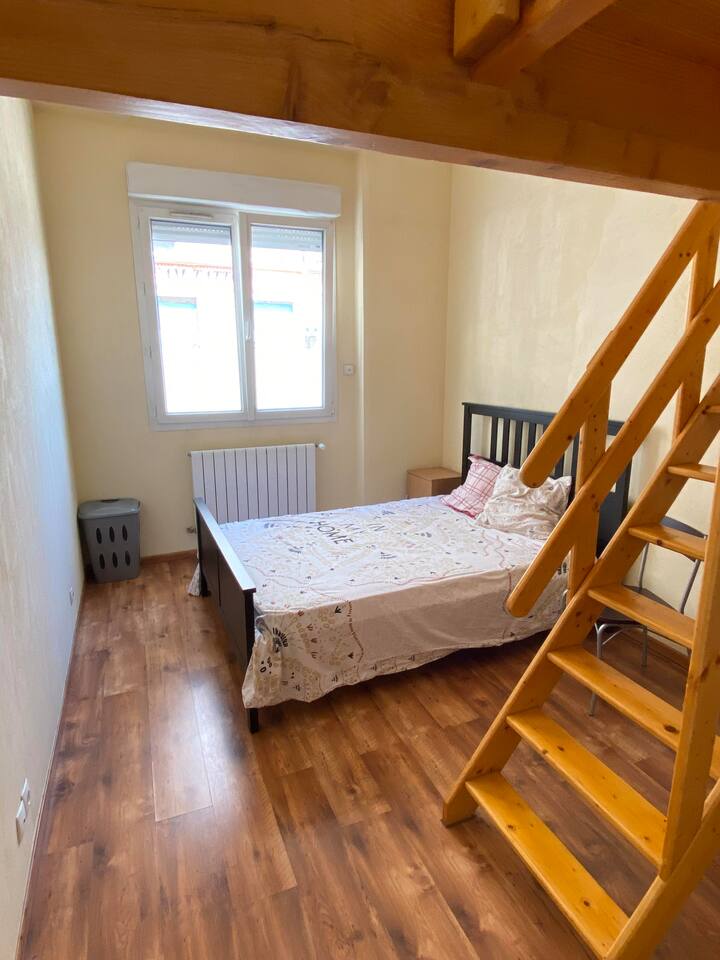 Private bedroom in apartment with terrace Apartments for Rent in Grenoble, AuvergneRhône