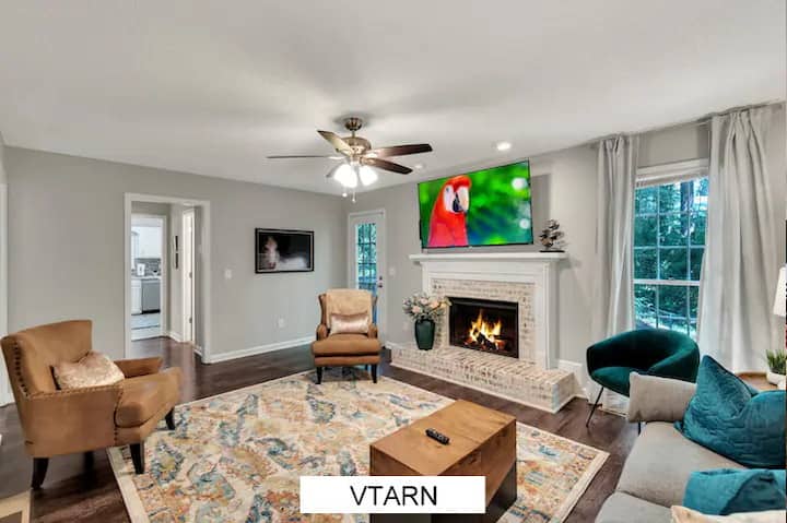 Ath -Sleeps 8 -4 Beds -Fenced/pet Friendly - Vtarn - Kennesaw, GA