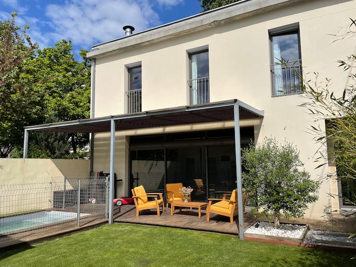 Magnifique Maison Avec Piscine à Bordeaux - Bordéus