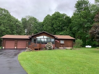 Private log home located on a private hilltop Houses for Rent in