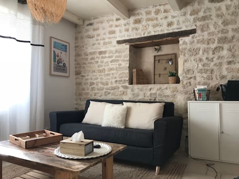 Top Airbnb: Charming Rhétaise house à Sainte Marie De Ré