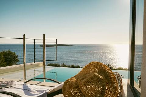 180° Sea View Private House Archipelago Vis Island