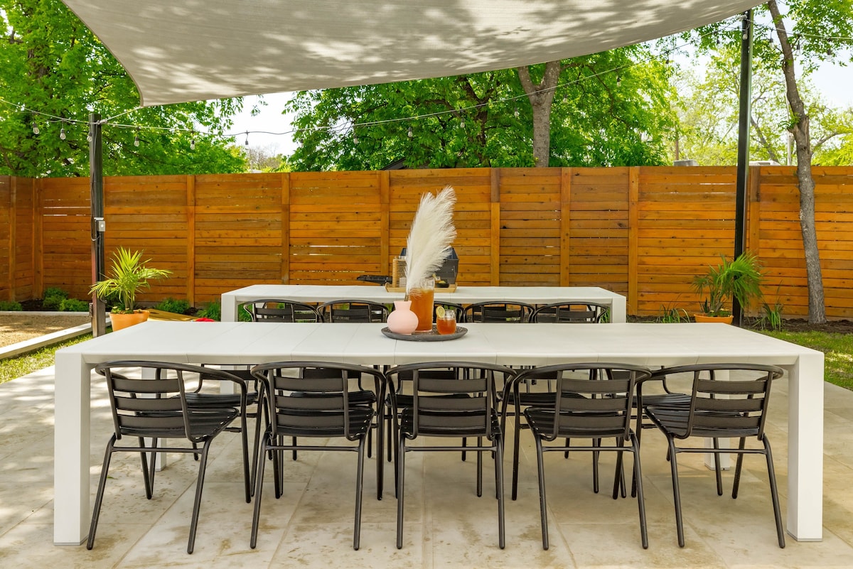 Bright + Stylish Oasis | East ATX, Near Downtown