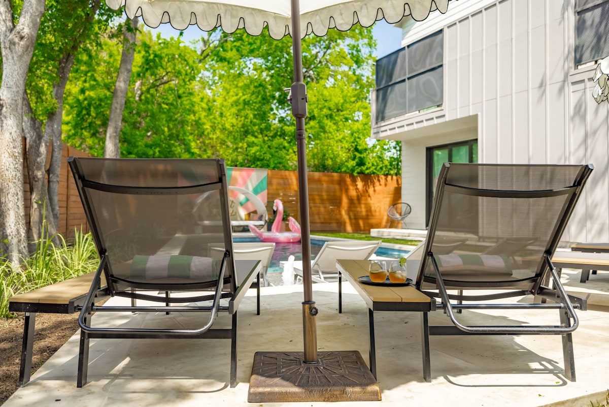 Bright + Stylish Oasis | East ATX, Near Downtown