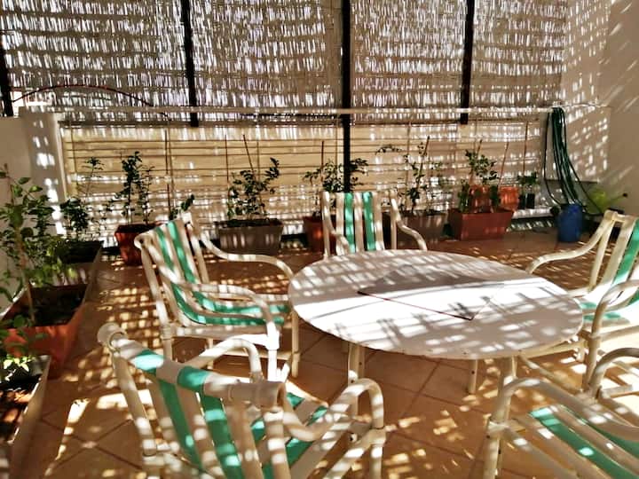 Hassan Beautiful newly renovated flat + terrace Apartments for Rent