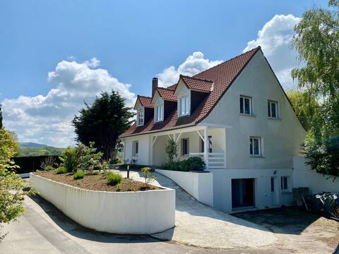 Spacious villa in Wissant with garden and views 3km away