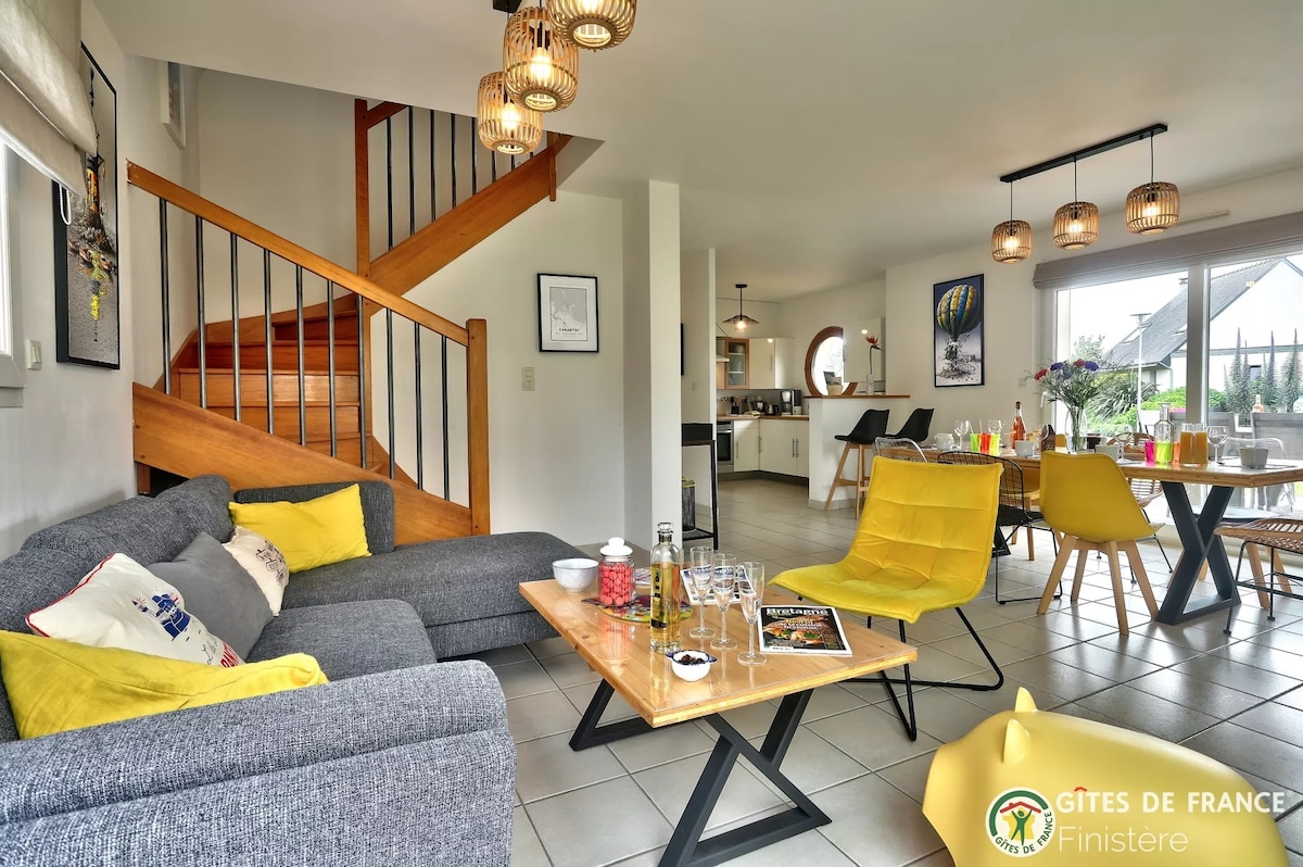 Successful Airbnb property: Maison joliment décorée à 5 minutes de la plage Fi in Carantec