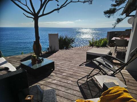 Waterfront house with private pool