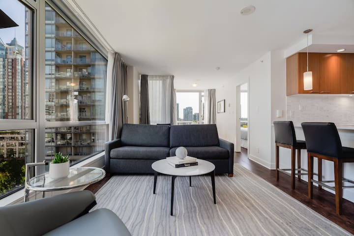 Level Seymour Bright Downtown Two Bedroom Suite