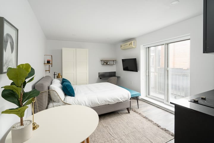 Studio With Desk Near Berri Uqam Appartements A Louer A Montreal Quebec Canada