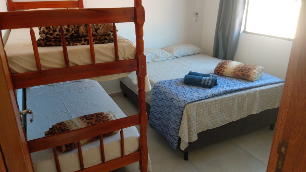 3号房配有双层床