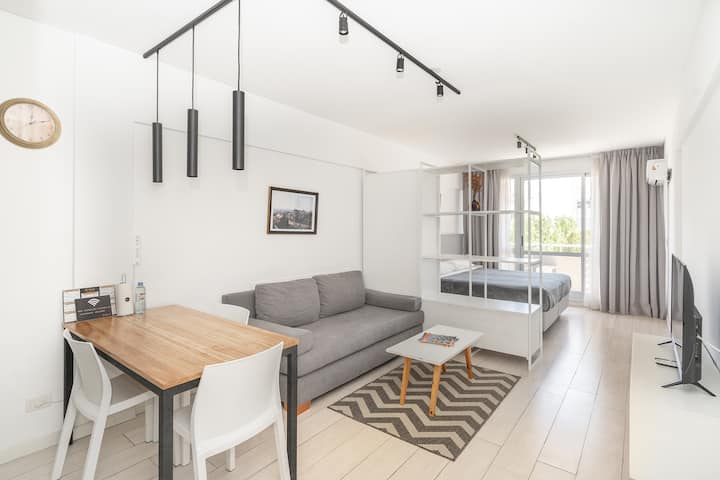 Bright studio apartment in Núñez