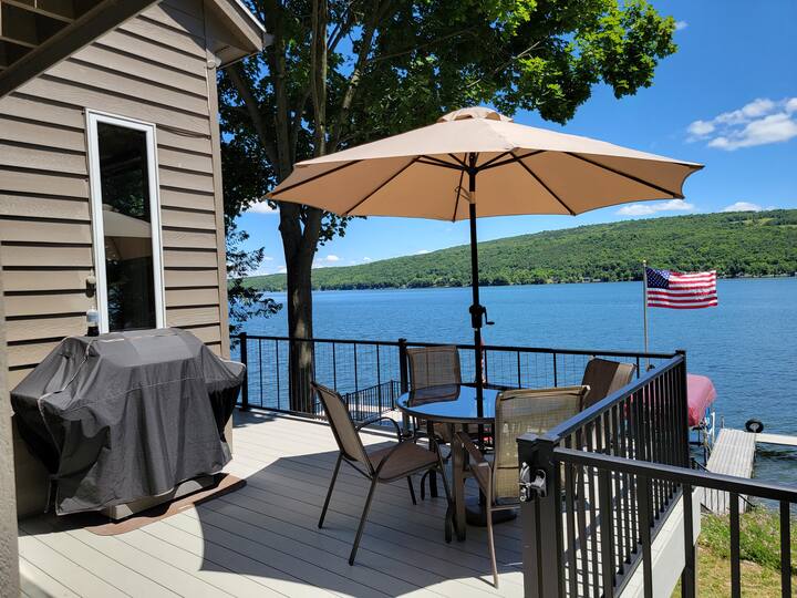 Honeoye Starlight Beautiful Lakefront Home Houses for Rent in Honeoye, New York, United