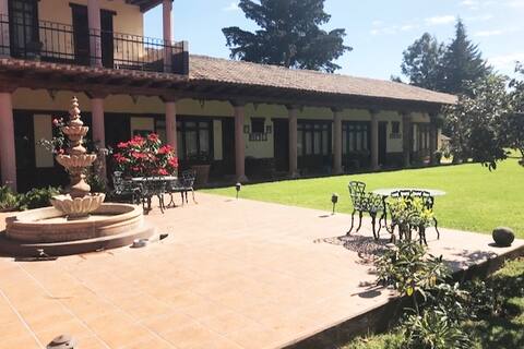 Hacienda stay in Patzcuaro is super located.
