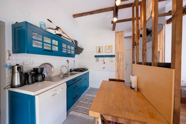 Bu tatil bir yeşil evde