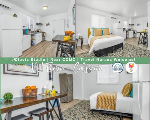 Clovis Studio | Near CCMC | 30+ Day Stays Welcome!