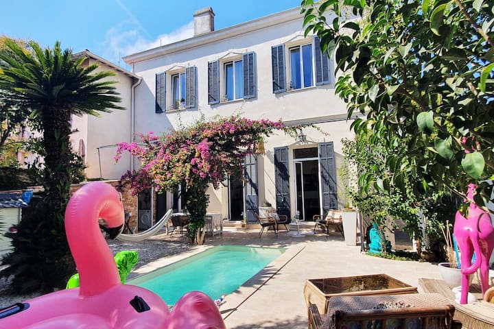 Villa Piscine Proche De La Plage - Antibes