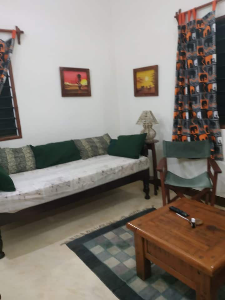 Sofa bed in the living room