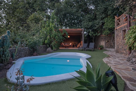 Villa Los Matos, Pool and Garden, Valleseco