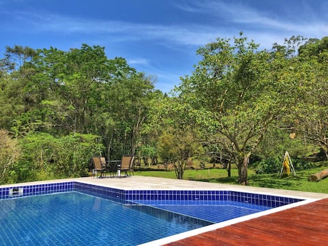 Top performing Airbnb: Dream Farm: fireplace, campfire and bathtub in Sorocaba
