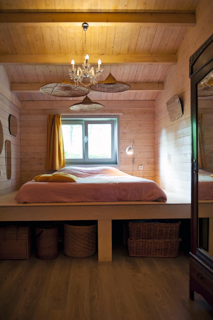 คอทเทจ N ° 1 - ห้องนอน (เตียง 180 x 200)