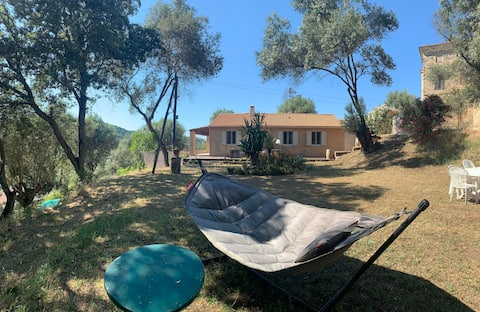 Quiet house 300 m from Campomoro beach