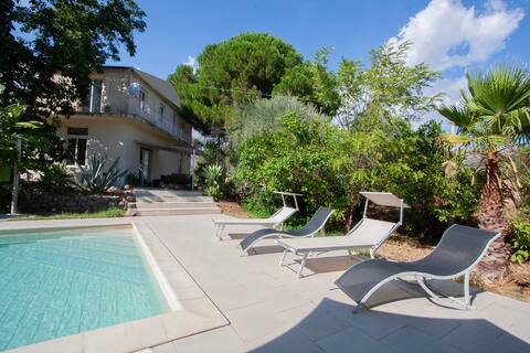 Villa with Private Pool near Taormina & Mt Etna