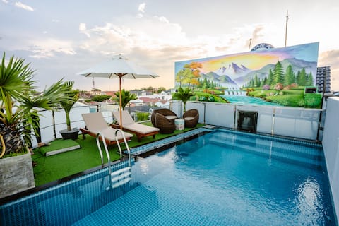 BRAND NEW 1 BR APT W/ ROOFTOP POOL - HOI AN CENTER
