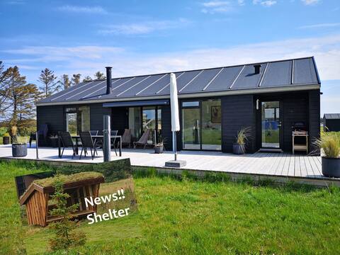 Newer cottage, 5 minutes from Grønhøj beach