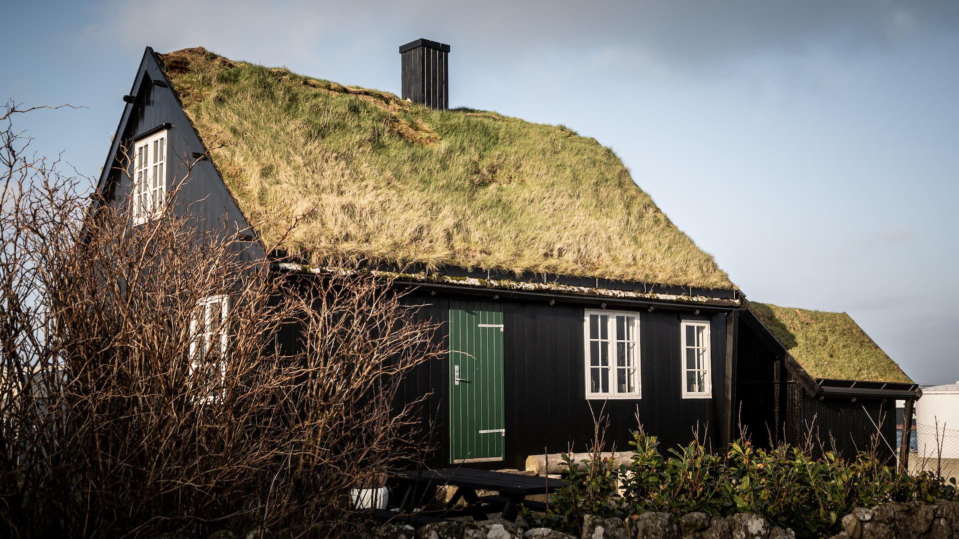 Traditional Faroese house in Tórshavns city center — foto 2