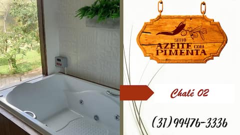 Chalet on site with pool and hydro massage prox à BH