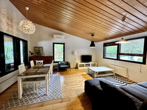 Villa with all amenities 10 metres from Lohja lake